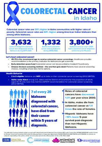 Colorectal Cancer Factsheet 2024 508C
