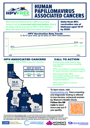 HPV Cancer Factsheet 2024 508C