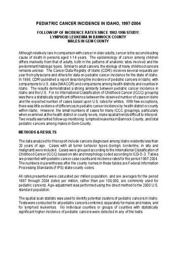 IDPediatricCancer9704CountyFollowUp